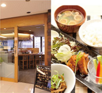 朝食・夕食の無料サービス、朝は早朝６時半から和定食をご用意。食後の挽きたてコーヒーも無料サービス。夕食メニューは日替わりでご用意いたしますので、連泊でも飽きずにお召し上がりいただけます。